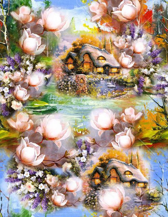 风景印花华亿平台图片