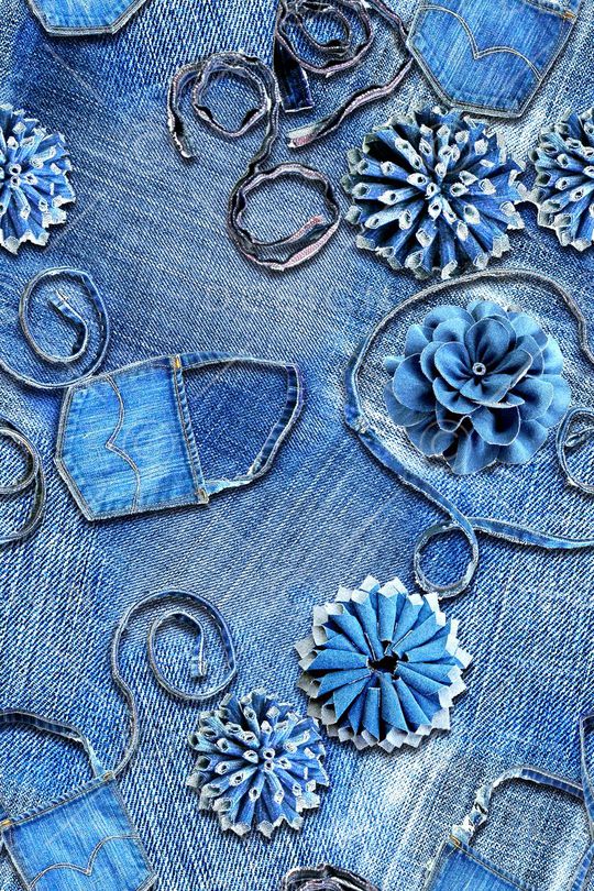 牛仔布印花华亿平台图片