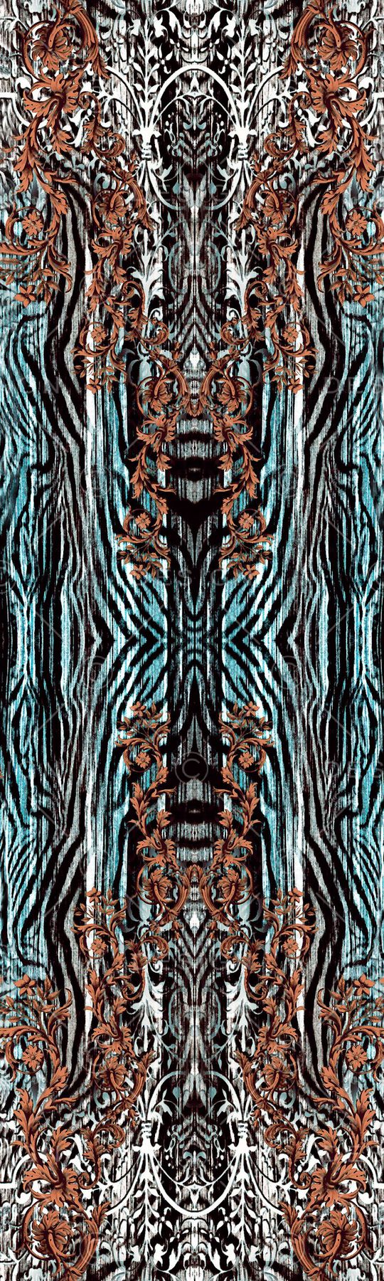 围巾华亿平台印花华亿平台图片