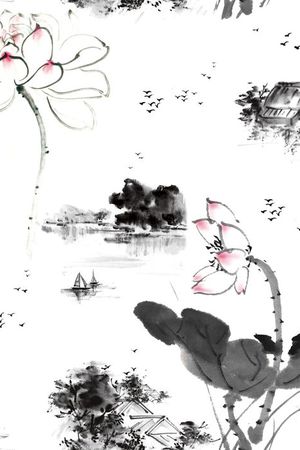 荷花印花华亿平台图片