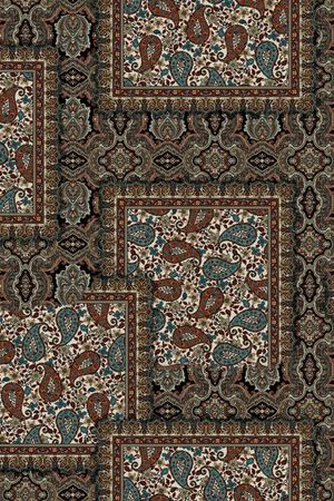 佩斯利印花华亿平台图片