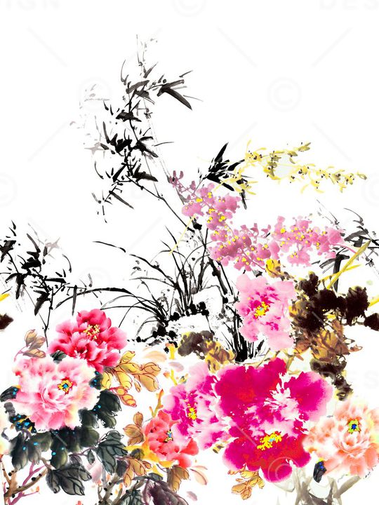 民族风印花华亿平台图片