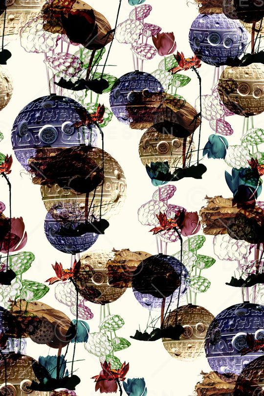 彩色印花华亿平台图片