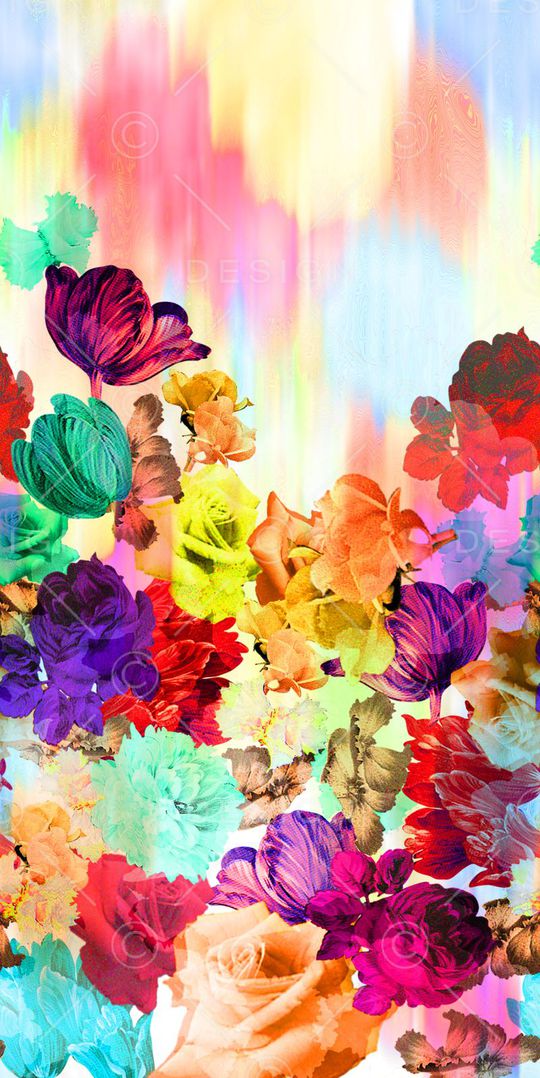 花瓣印花华亿平台图片