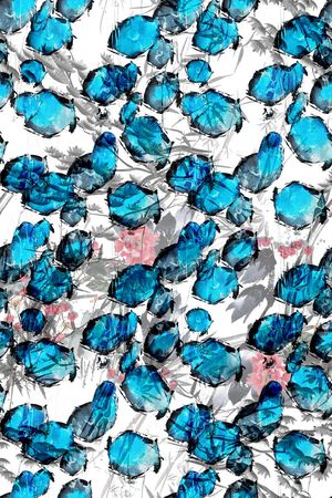 水墨印花华亿平台图片