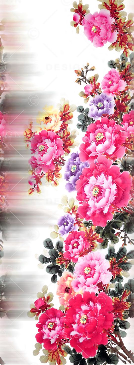 中国风印花华亿平台图片