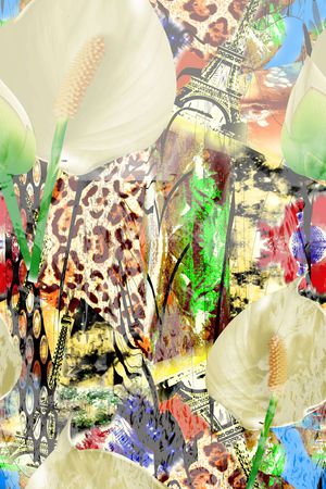 长巾印花华亿平台图片