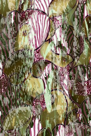 丝巾印花华亿平台图片