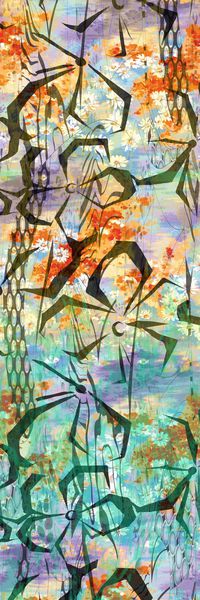 长巾印花华亿平台图片