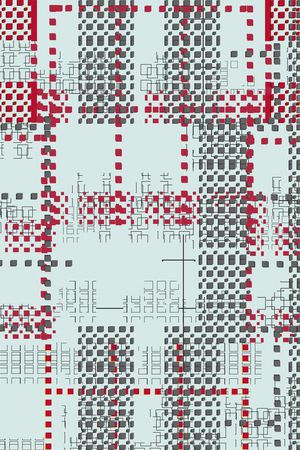 几何图像印花华亿平台图片