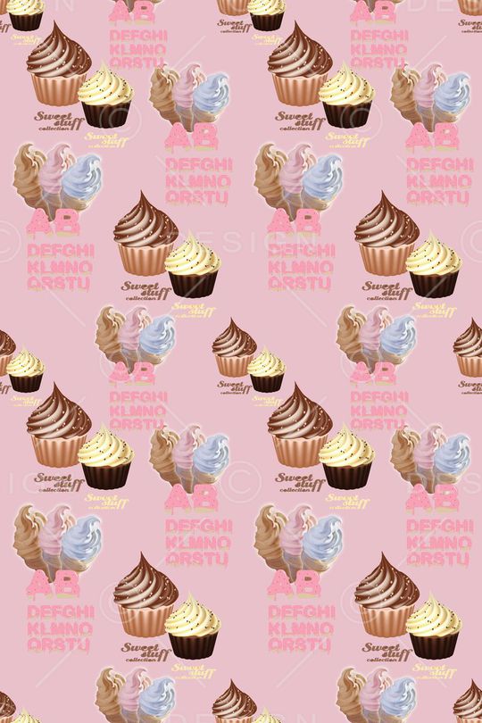 冰淇淋印花华亿平台图片