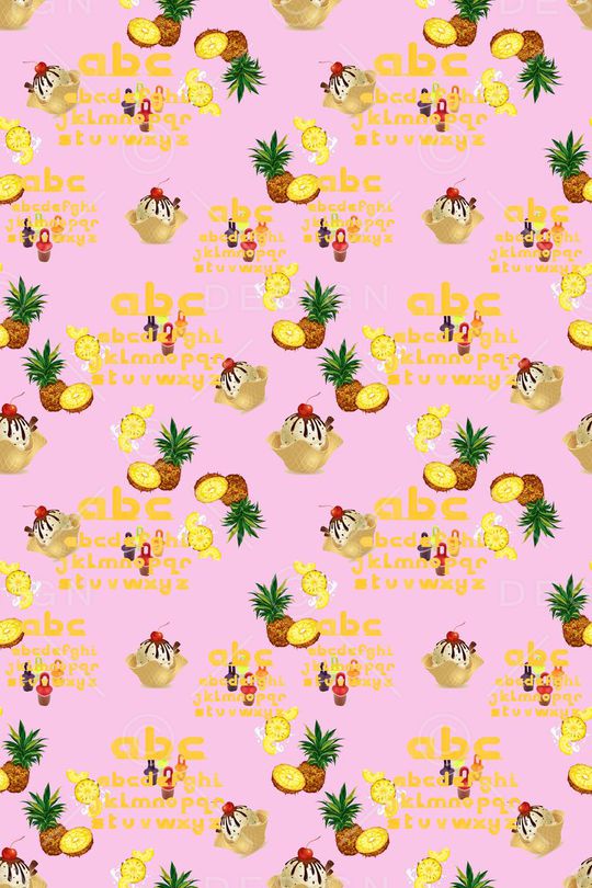 趣味图案印花华亿平台图片