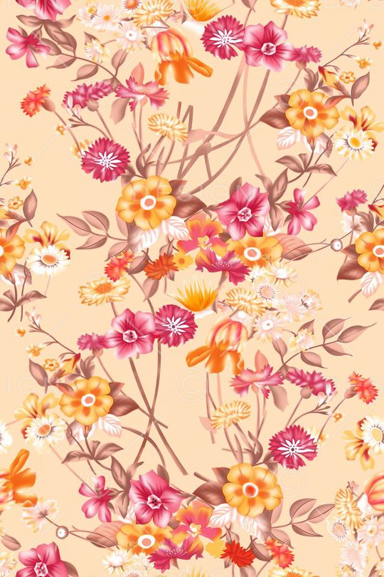 牡丹印花华亿平台图片