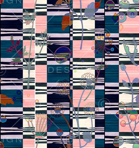 几何印花华亿平台图片