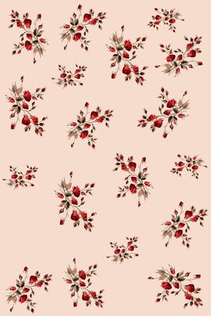 花束印花华亿平台图片