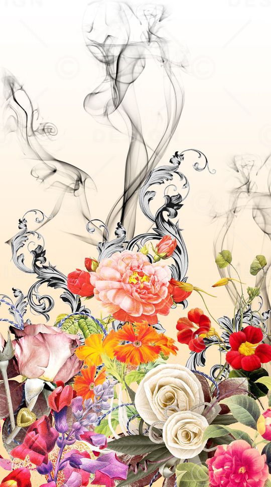 花朵印花华亿平台图片