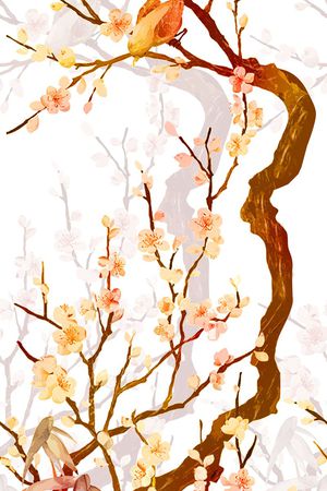 旗袍印花华亿平台图片