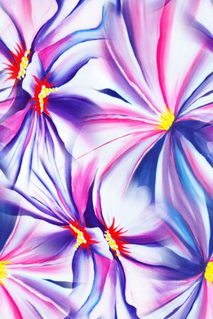 花朵印花华亿平台图片