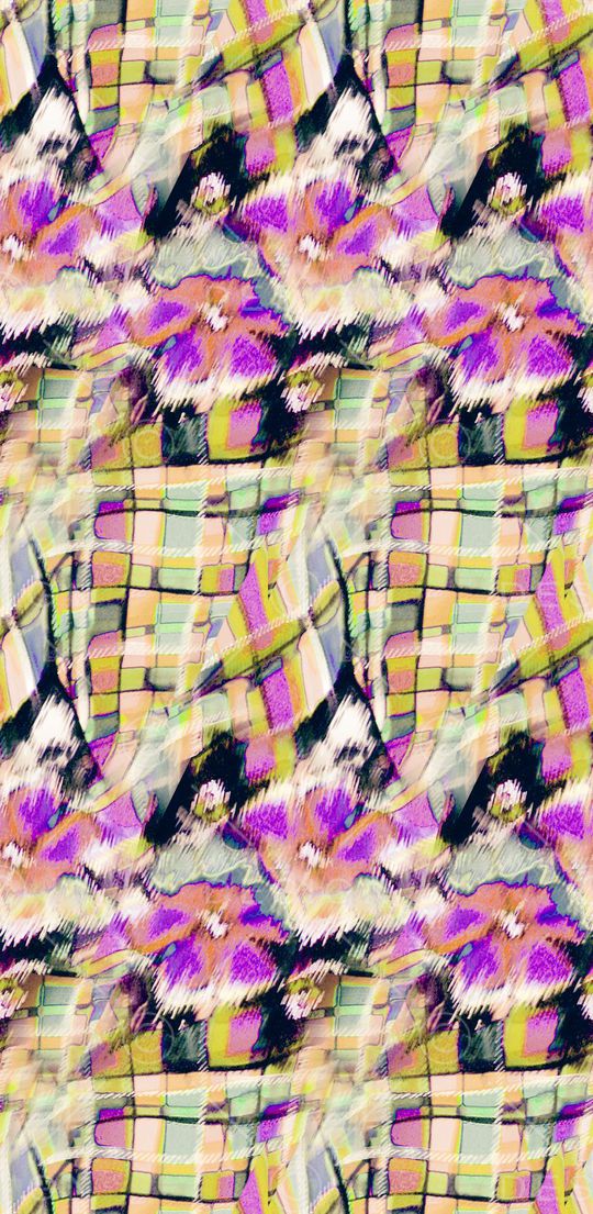 中老年印花华亿平台图片