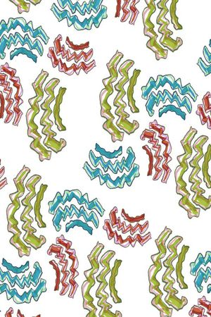 笔触印花华亿平台图片