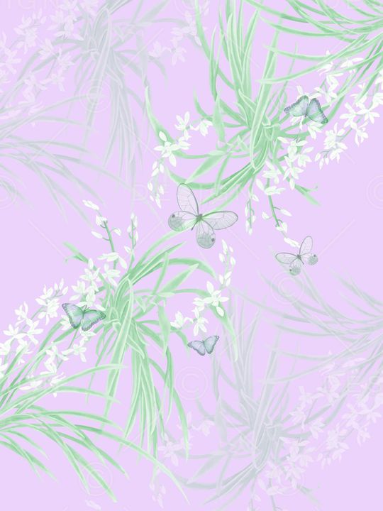 抽象几何清爽梦幻艺术平底立体手绘满版最新高清数码蕾丝民族中国风绣花珠宝肌理时尚潮

流大牌复古欧美风印花华亿平台图片