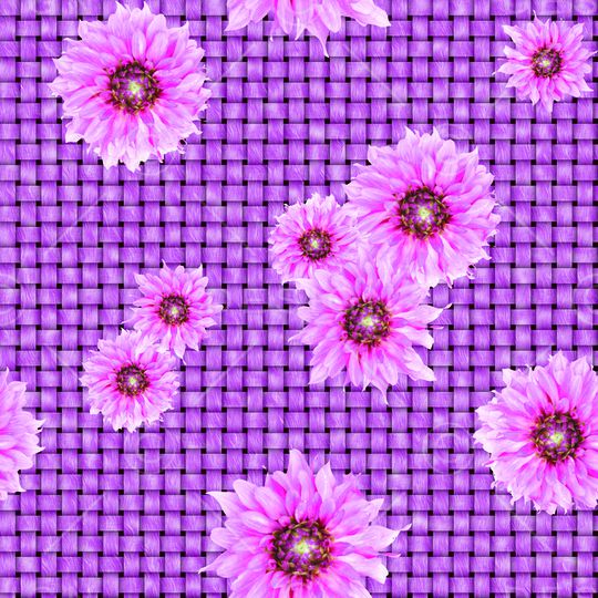 植物印花华亿平台图片