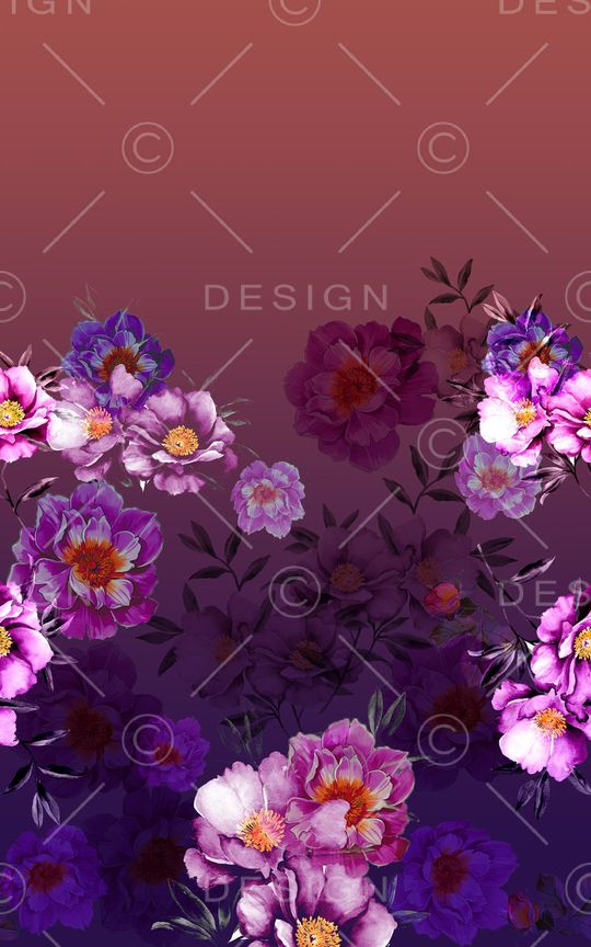 花朵印花华亿平台图片