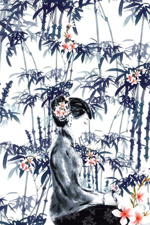 MAX-中老年真丝女装印花华亿平台图片