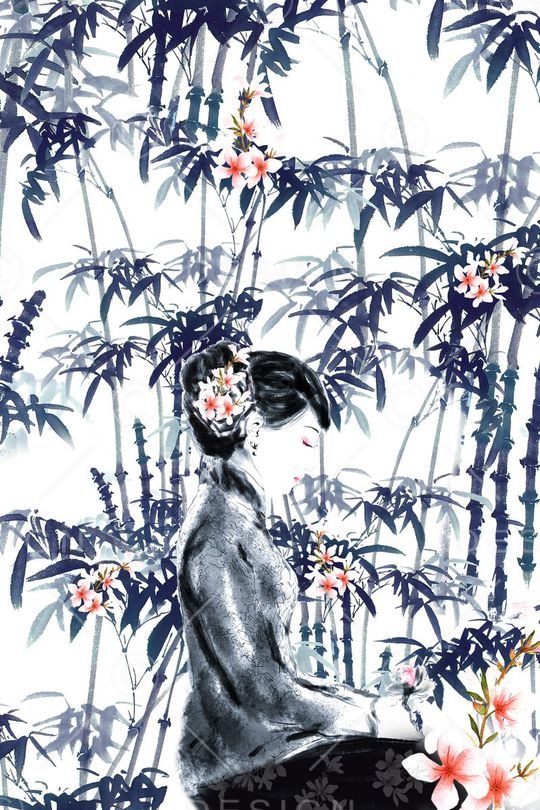 MAX-中老年真丝女装印花华亿平台图片