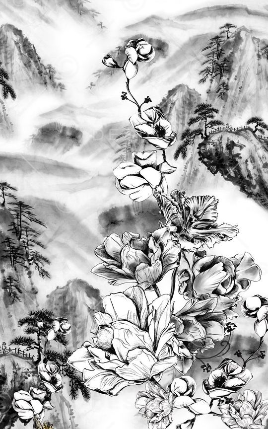 MAX-中老年真丝女装印花华亿平台图片