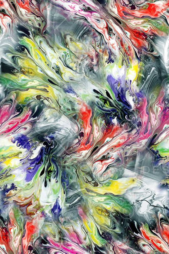 抽象印花华亿平台图片