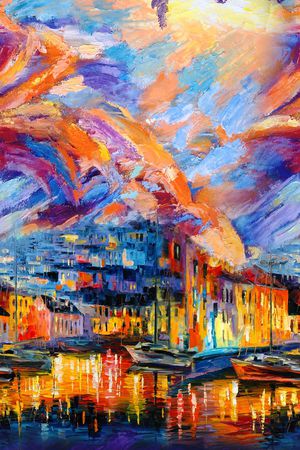 油画印花华亿平台图片