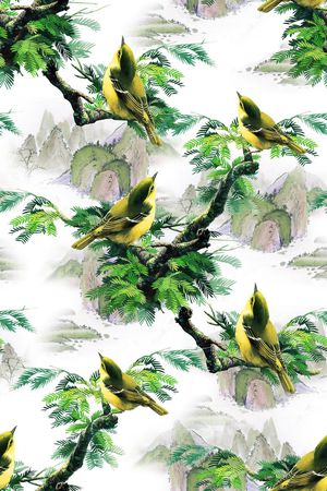 抽象几何清爽梦幻艺术平底立体手绘满版最新高清数码蕾丝民族中国风绣花珠宝肌理时尚潮

流大牌复古欧美风印花华亿平台图片