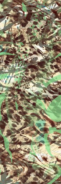 动物纹印花华亿平台图片