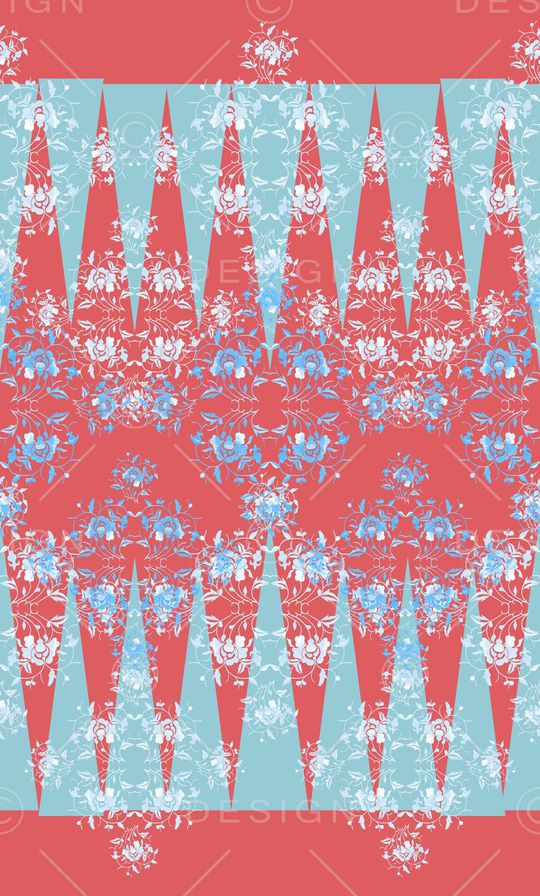 民族风图案印花华亿平台图片