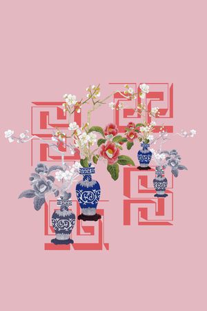 民族风图案印花华亿平台图片