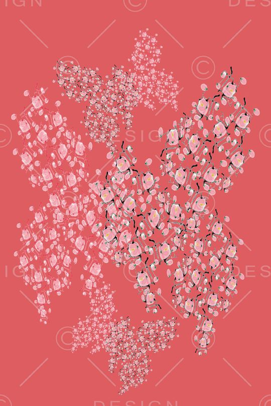 花朵印花华亿平台图片