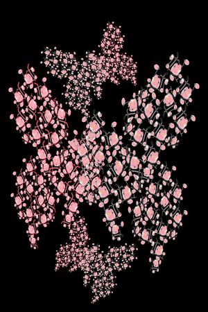 花朵印花华亿平台图片