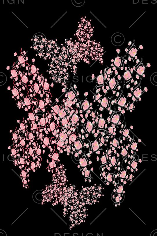 花朵印花华亿平台图片