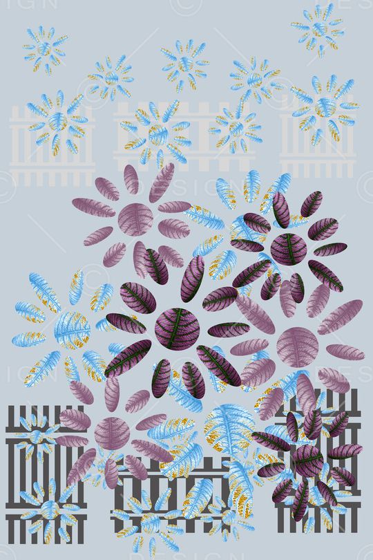 花朵印花华亿平台图片