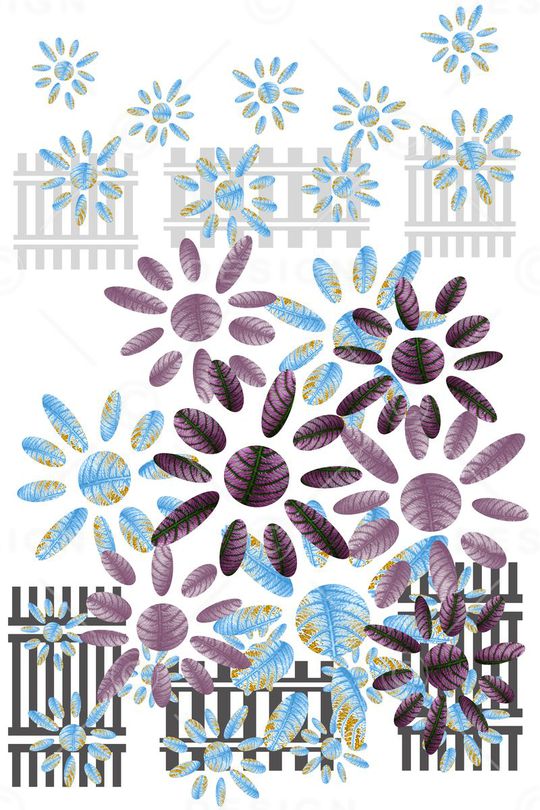 花朵印花华亿平台图片