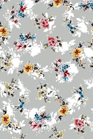 花朵印花华亿平台图片