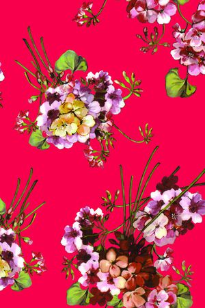 捧花印花华亿平台图片