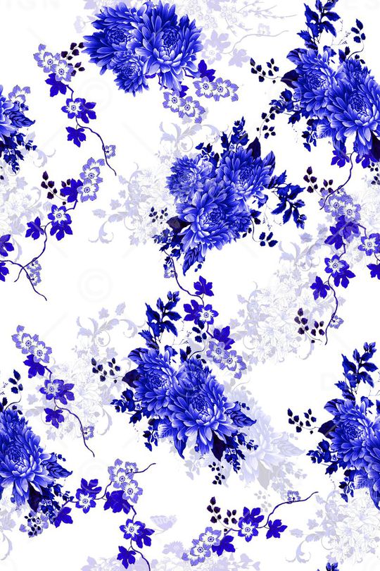 风景景观印花华亿平台图片