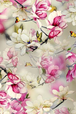 旗袍印花华亿平台图片