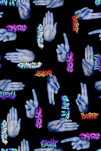 618724-趣味潮流手势