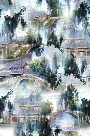 古镇印花华亿平台图片