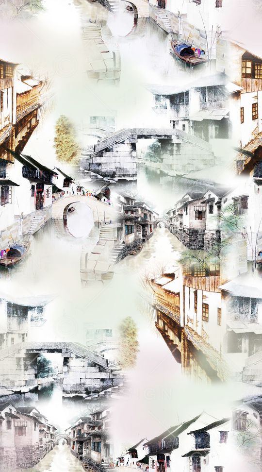 古镇印花华亿平台图片