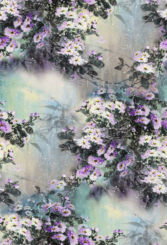 旗袍印花华亿平台图片