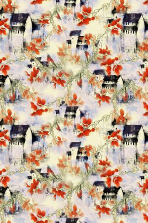 旗袍印花华亿平台图片